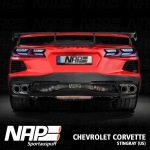 NAP Sportauspuff Chevrolet Corvette C8 Stingray (EU/US) Exhaust system